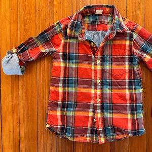 Baby Gap Plaid Button Down